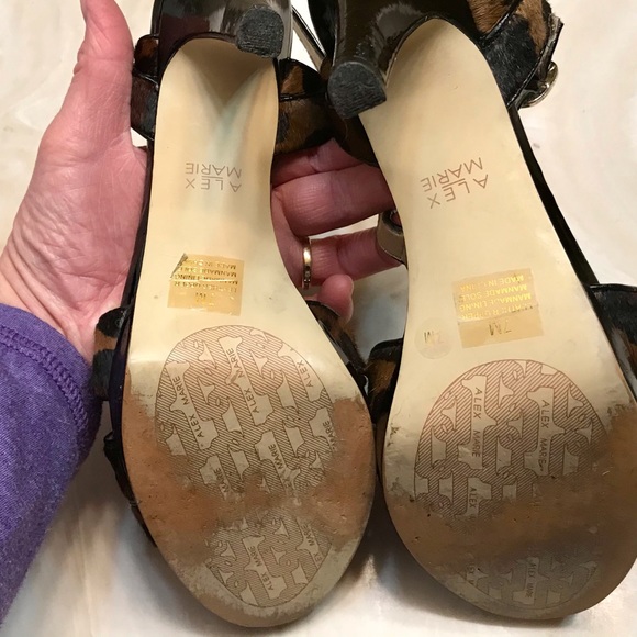 Animal Print Heel Size 7 - Picture 5 of 7